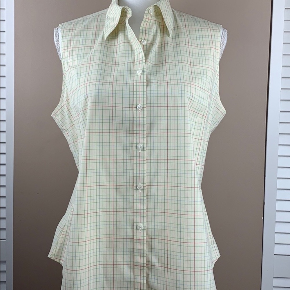 Brooks Brothers Sleeveless Shirt